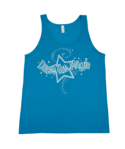 Dance the Magic Star Blue Tank for Adults