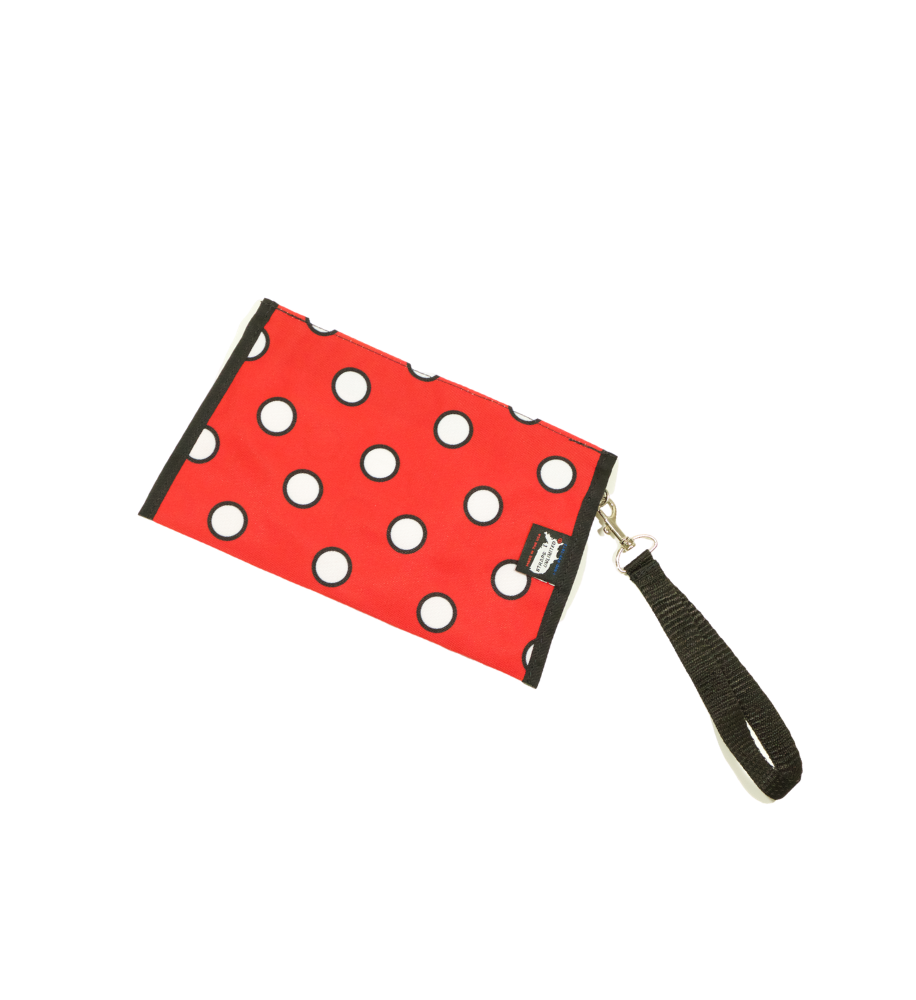 Dance the Magic Polka Dot Flap Wristlet - Image 3