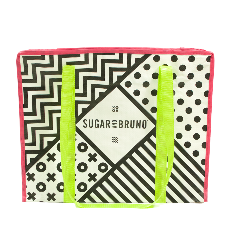 Sugar and Bruno® White Logo Tote - Image 2
