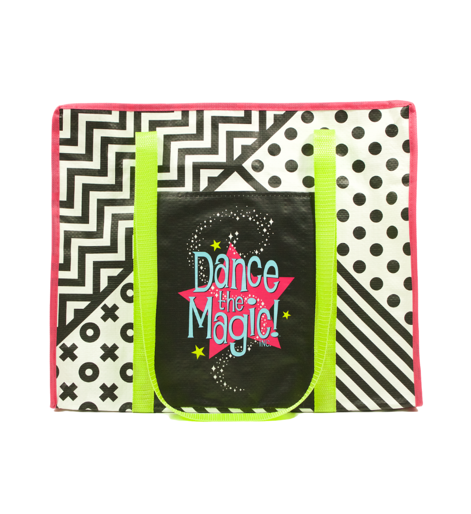 Sugar and Bruno® White Logo Tote