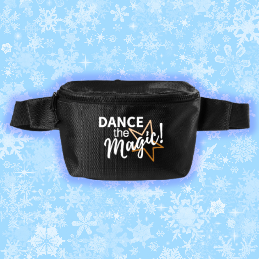 Crossbody Belt Bag with "Dance the Magic" Logo