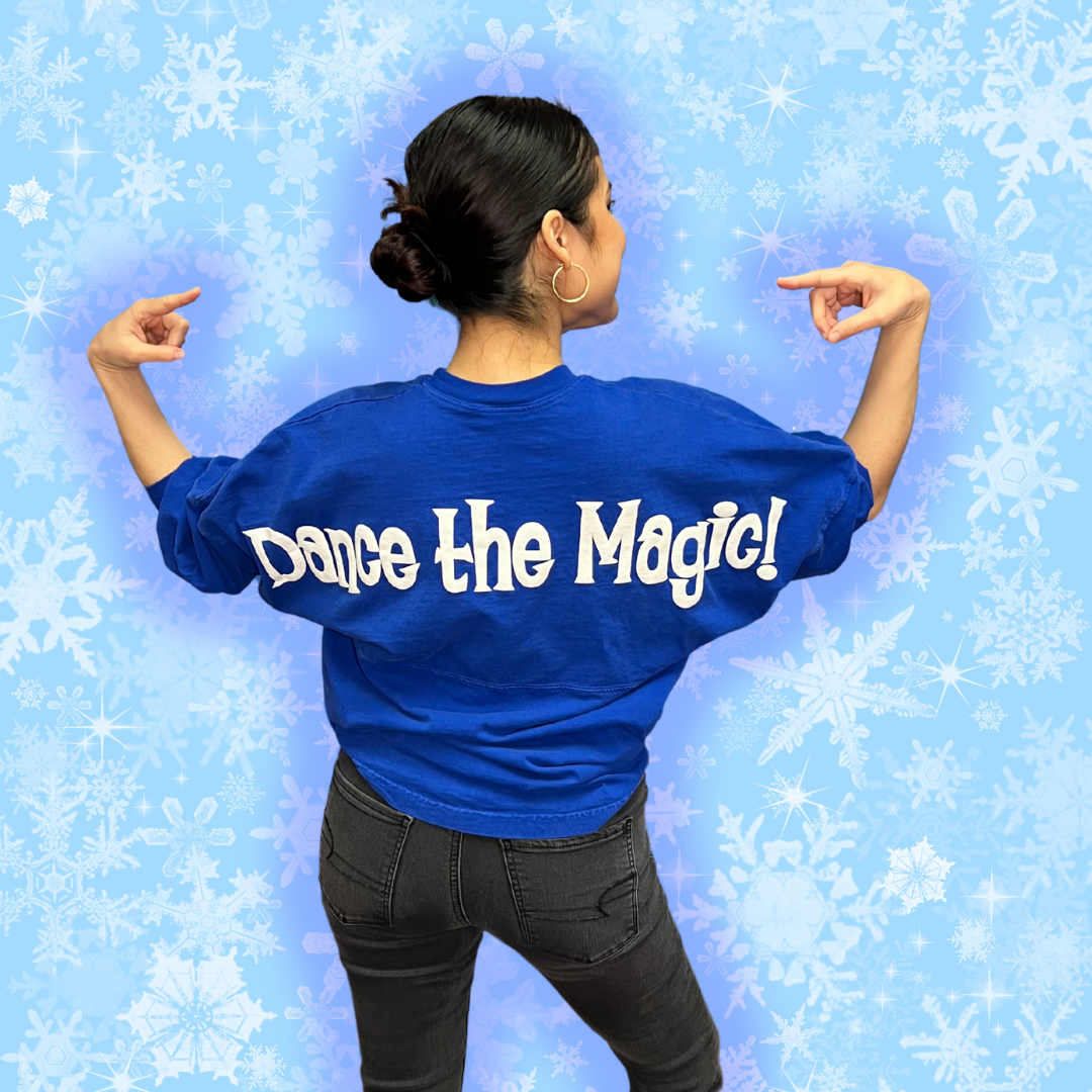 Blue "Dance the Magic" Spirit Jersey® for Kids & Adults - Image 2