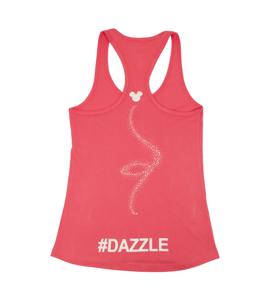 #DAZZLE Pink Racerback Tank for Women