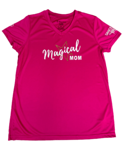 "Magical Mom" Pink T-Shirt for Women