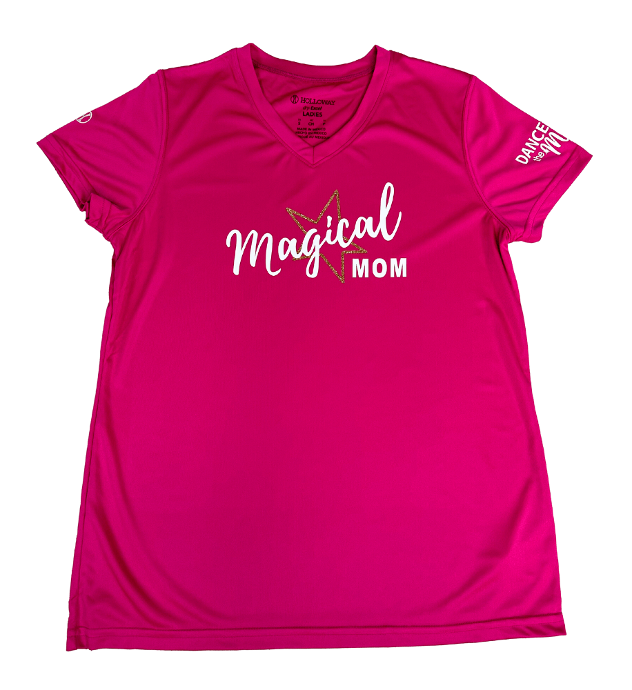 "Magical Mom" Pink T-Shirt for Women