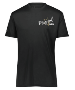 "Magical Dad" Black T-Shirt for Adults