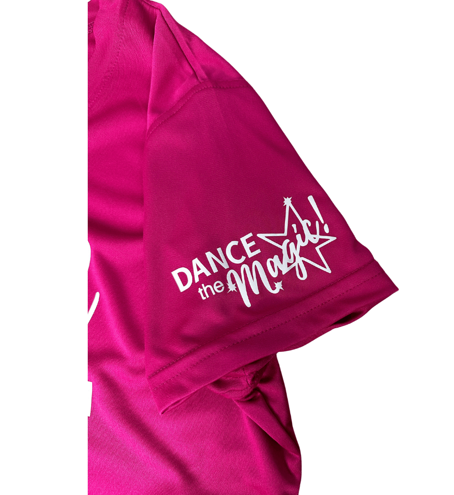 "Magical Mom" Pink T-Shirt for Women - Image 2