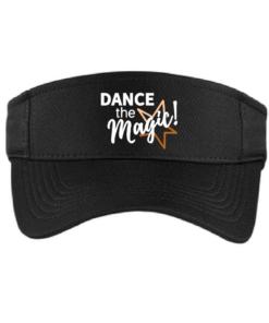 Black "Dance the Magic" Visor