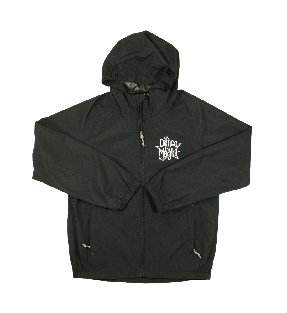 Dance the Magic Black Windbreaker for Kids