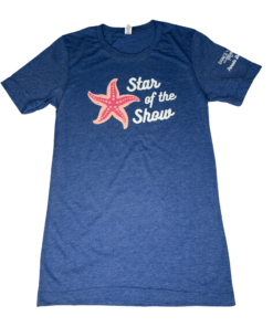 "Star of the Show" Blue T-Shirt for Kids & Adults